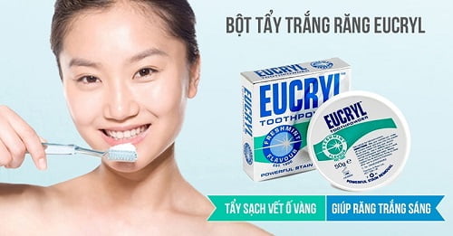 Bột tẩy trắng răng eucryl là gì? Cách sử dụng 3
